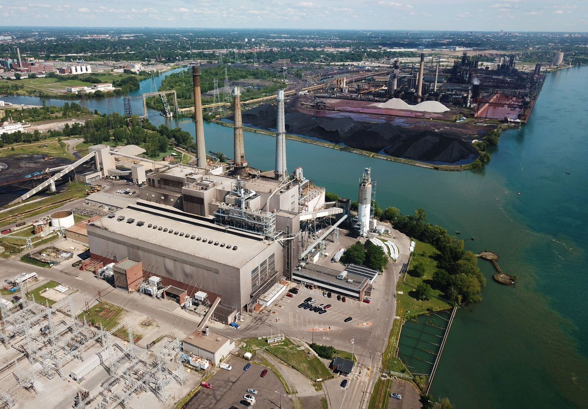 Earthjustice's tweet photo. VICTORY: We reached a settlement with DTE Energy on behalf of @SierraClub, putting the utility on track to end the burning of coal for electric generation in less than a decade &amp; securing a hastened retirement date for the US’s 3rd largest climate polluter, the Monroe Coal Plant. https://t.co/5RltVpYH1r