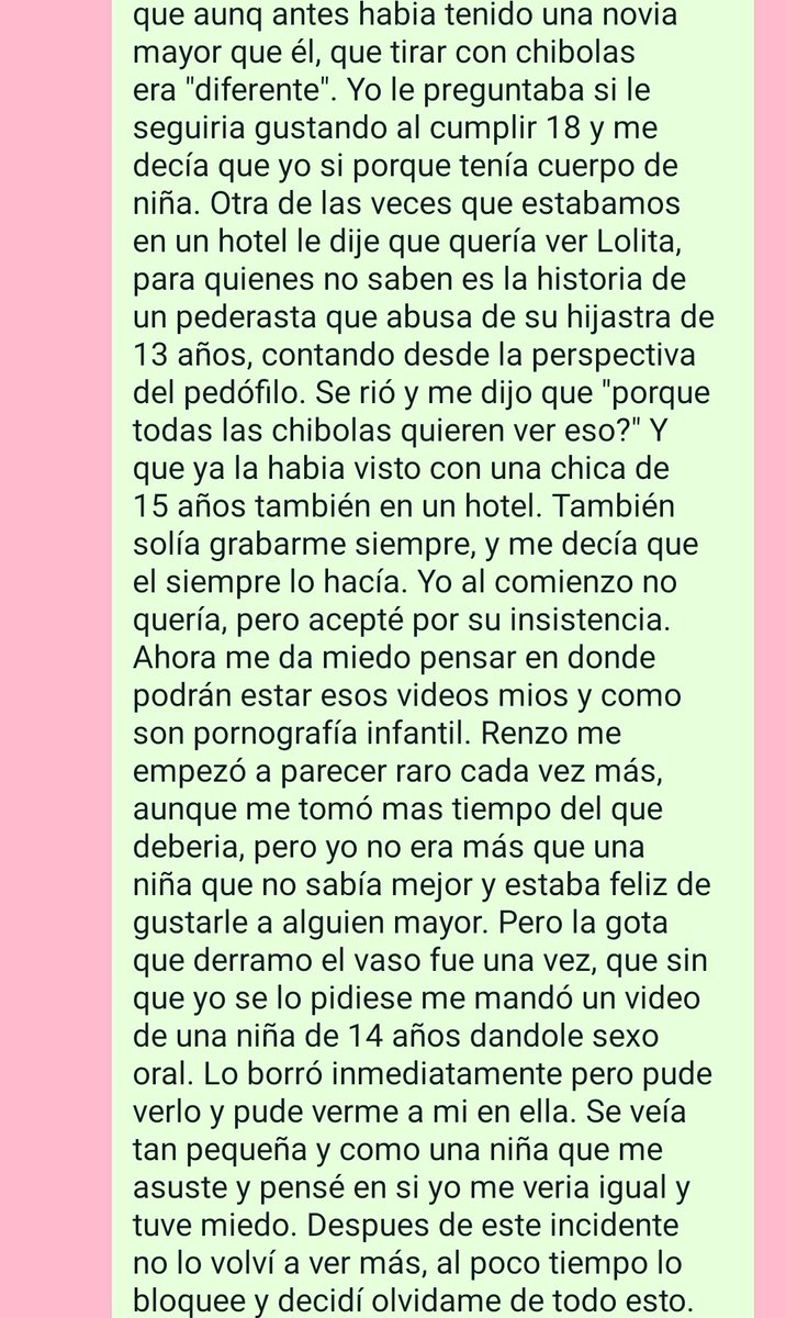 str4wberrywh0re's tweet photo. Hice esta denuncia por ig primero, pero mientras a más personas pueda llegar, mejor. He agregado testimonios que me han ido llegando sobre Renzo Paolo Garcés Arce, profesor de música y dueño de la escuela NABUCCO. Denuncia sigue en hilo https://t.co/VzoDppyHMi