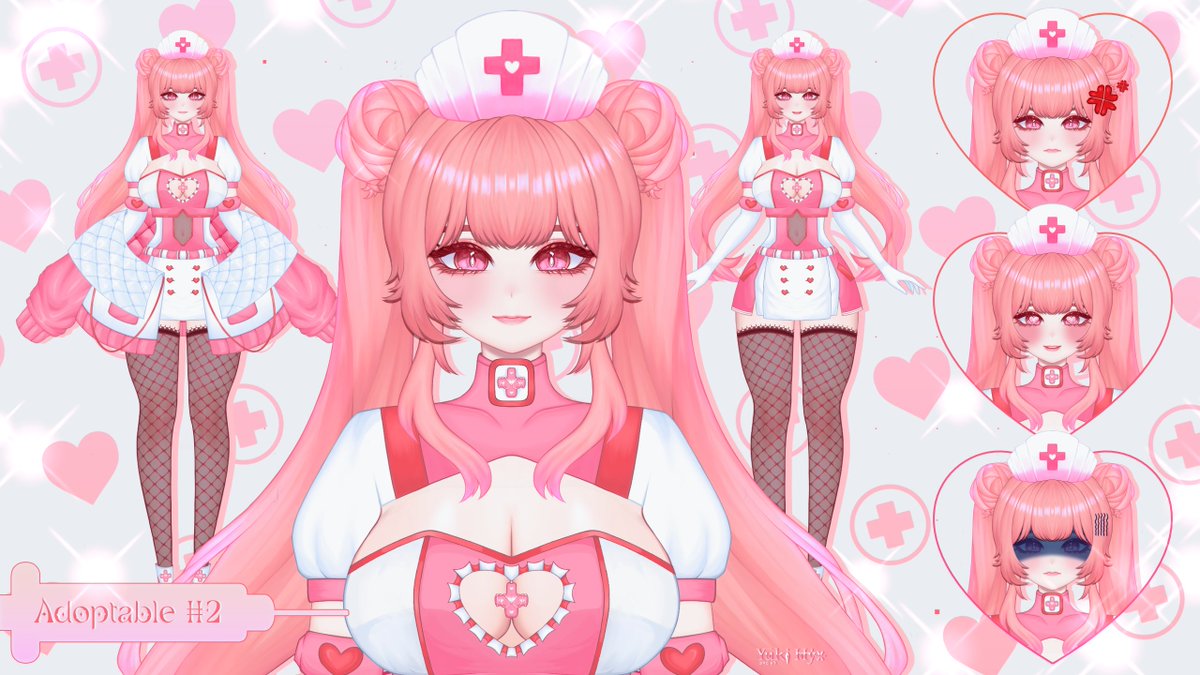 snowyukich's tweet image. ♡•° Live2d Model Raffle! °•♡

prize : 1 winner of nurse model ♡
ends on July 30, 2023 ♡ ♡ ♡

♡ — like 
⟳ — retweet (no QRTs)
+ ♡ — new followers are welcome !

note: raffle will be cancelled if less than 100 entries !  ♡

#VtuberUprisings #VTUBERSUPPORTCHAIN #ENVtuber