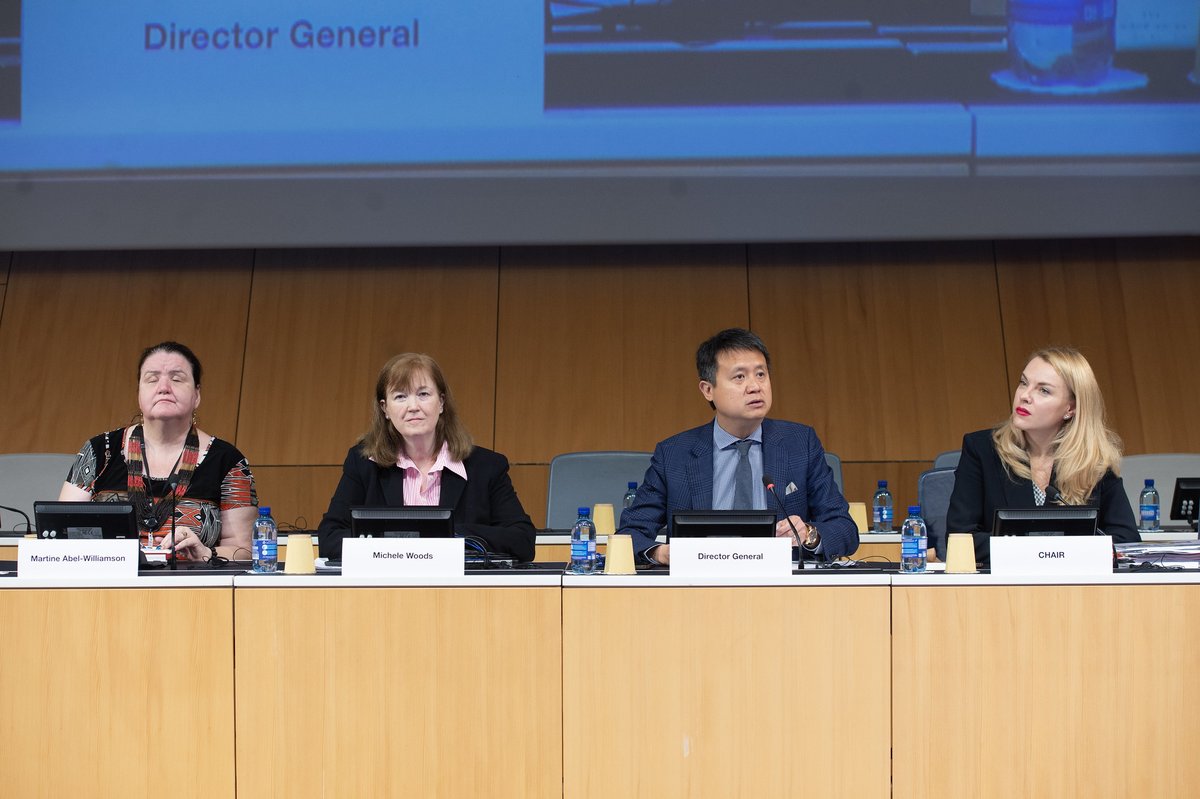 WIPO's tweet photo. WIPO’s “books for blind” #MarrakeshTreaty has turned 10 🎉  

WIPO member states and key stakeholders came together to mark the anniversary of our fastest-growing treaty that boosts access to books for persons who are blind or visually impaired: https://t.co/uoZPubioNr 

#wipoGA https://t.co/NgRlnSGvXu