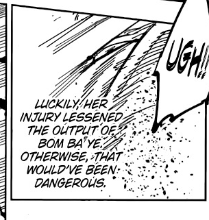 RevyRules's tweet photo. @KaiyoBreeze The only reason he survived the attack was because he put his arms up to block some of the impact similar to when todo almost blew yuji's arms off . Since the next time he gets hit he implies he would have died or been near death when he took a direct blow to the head unguarded. https://t.co/1m5pARrEst