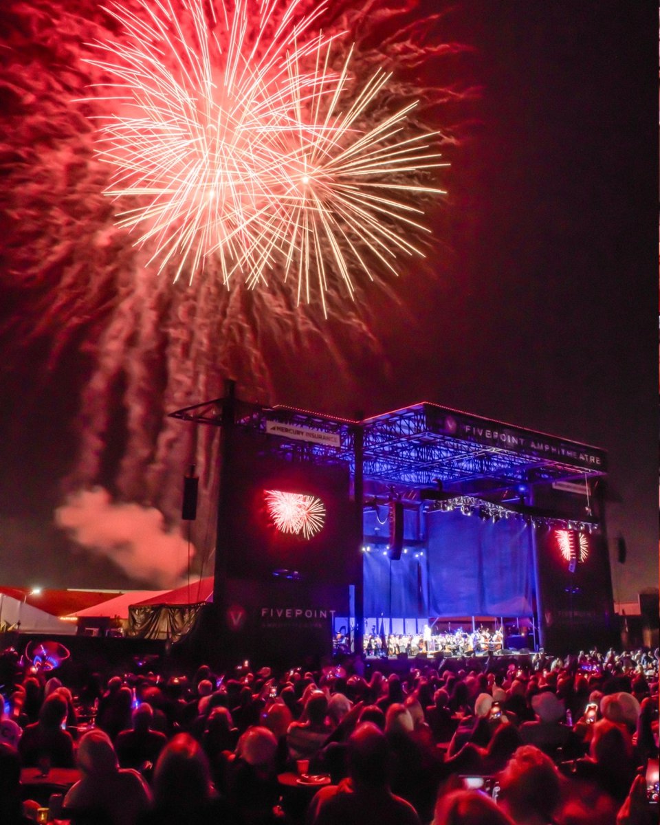Check out some recent pics from the recent 4th of July Fireworks Spectacular Tribute To The Beatles. Note FivePoint Amphitheatre’s upcoming show schedule! 

More news to come on your world-class permanent venue – thank you as always for your support of live music!