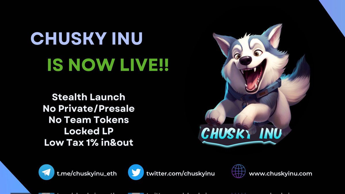 ChuskyInu tweet media