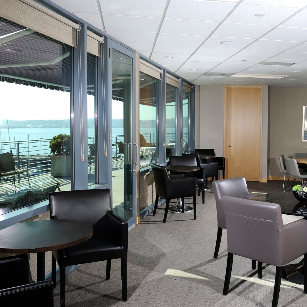 Members have access to private &amp; semi-private work and meeting spaces at the WTC Seattle! 

Work/meet in the Alaska Airlines Member Lounge, or reserve a complimentary 'Touchdown' space today!
