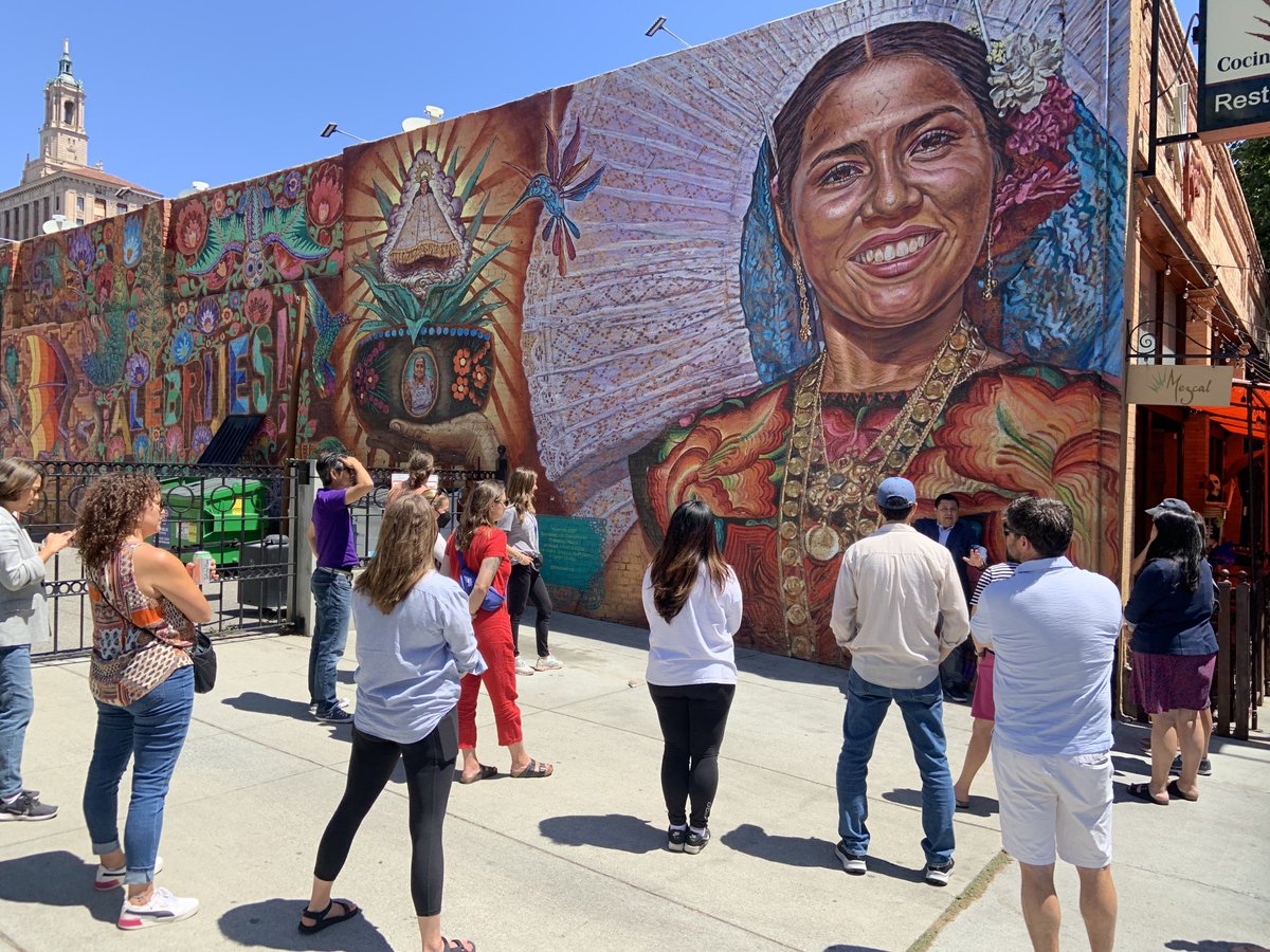 Michael Peller (@michaelpeller) on Twitter photo Learning is a relational act grounded in people, place and history. That is why at <a href="/HillbrookSchool/">Hillbrook School | Los Gatos, CA | San José, CA</a> high school we will be using the city as our classroom! Grateful for Mezcal owner, Adolfo, for sharing the story of the “Alebrijes” mural with us. Learning is a relational act grounded in people, place and history. That is why at <a href="/HillbrookSchool/">Hillbrook School | Los Gatos, CA | San José, CA</a> high school we will be using the city as our classroom! Grateful for Mezcal owner, Adolfo, for sharing the story of the “Alebrijes” mural with us.