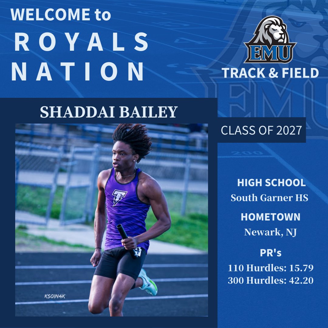 EMU_XC_TF's tweet image. WELCOME WEDNESDAY
These 4 student-athletes will be joining the Royals this Fall ! More commits coming next week
🔵⚪️