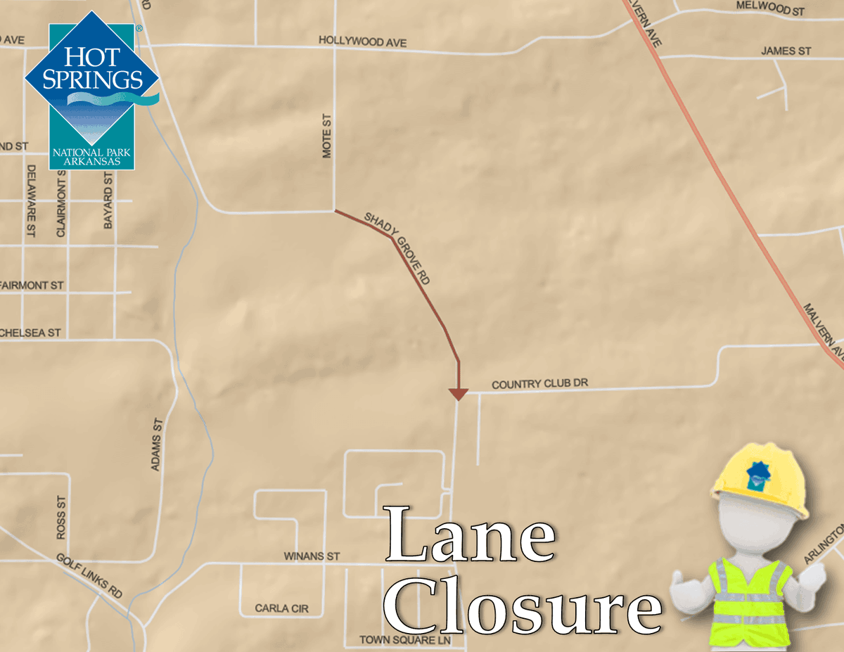 HotSprings_Now's tweet photo. Lane closure: Shady Grove Road https://t.co/YEZZk0P3mA https://t.co/ITT9JuDQPe