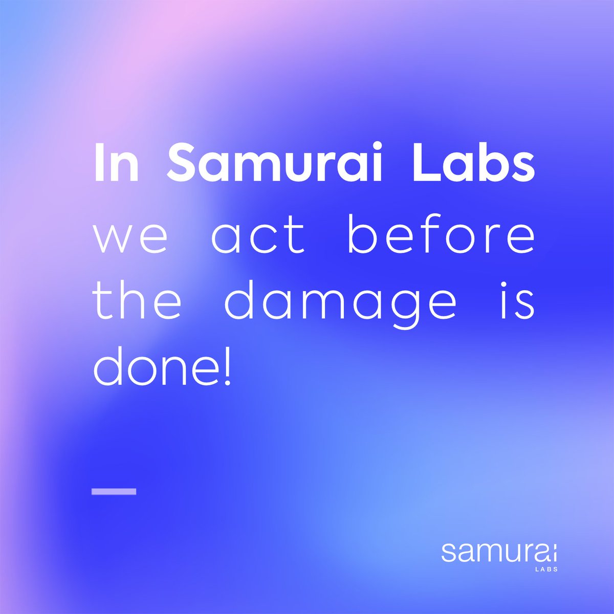 Samurai Labs tweet media