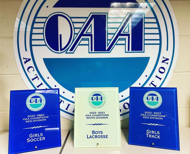 Always nice to see our new OAA spring sports awards! #charactertraditionachievement #falconfamily