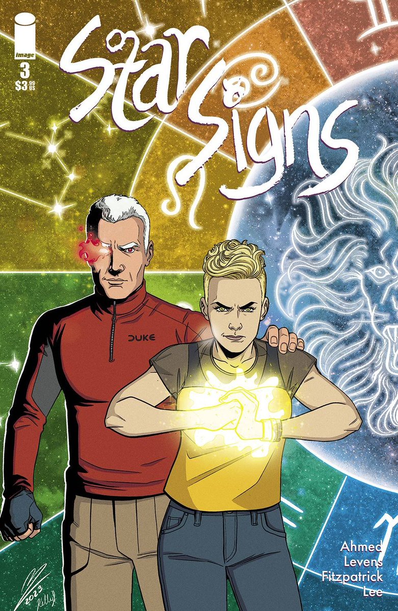 And last but not least, in @saladinahmed @SadMeganGirls @wastedwings & @robutoid's STARSIGNS #3, our Zodiac family meets some NEW Starsigns...but are they friend or foe??? FIND OUT THIS WEEK!