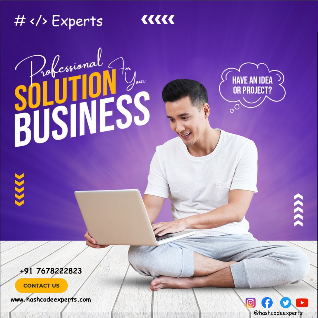 hashcodeexperts's tweet image. Professional solution for your Business
Contact Us: +91 7678222823
Follow on:- @hashcodeexperts
Website: hashcodeexperts.com
.
.
.
#hashcodeexperts #business #newbusiness #india #delhi #mumbai #trip #software #newfile #boat #ai #technology #tech #gurugram #life #newdelhi