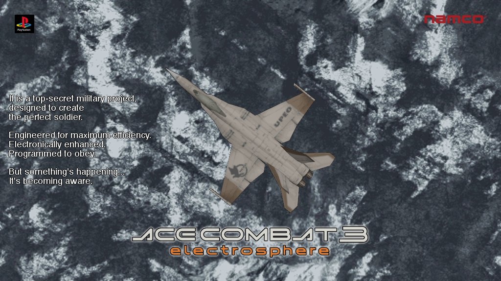 ProjectNEMO_'s tweet image. What&apos;s 𝘺𝘰𝘶𝘳 programming?
#acecombat3 #エースコンバット3