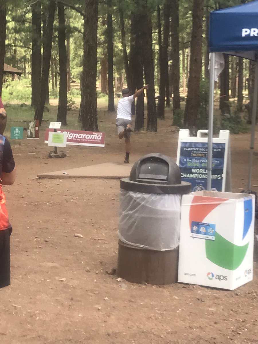 Following Kinkel today at Thorpe, have a great round buddy!