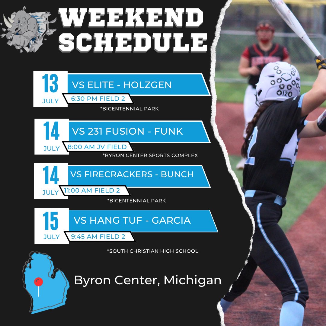 Check us out this weekend in Michigan at the Blue Chip Summer Slam!!