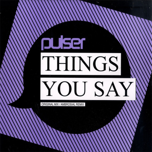 MVC38829108's tweet image. New arrival: Pulser - Things You Say #Pulser #ThingsYouSay #vinyl #cds