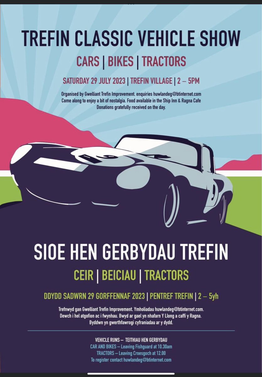 jontymorg82's tweet photo. Trefin classic vehicle show 29th July https://t.co/9MSD2ot03F