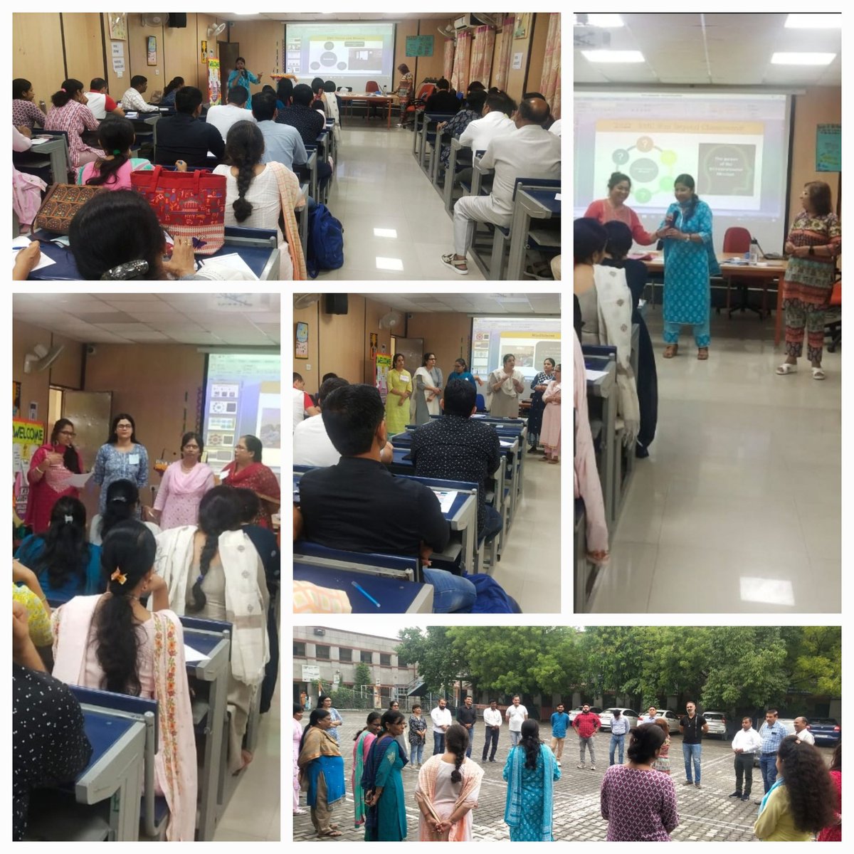 SangeetaS30's tweet photo. #EMCtraining

EMC coordinators of zone 12 are ready to support the teachers who are taking @EMCCLASS in their respective schools. 
They focused on NIIPC structure of thinking for @BB_official2021 
Even they demonstrated their EMC skills.
@PbpandeyB 
@Dir_Education 
@EMCCLASS https://t.co/w2j7aNRT1y