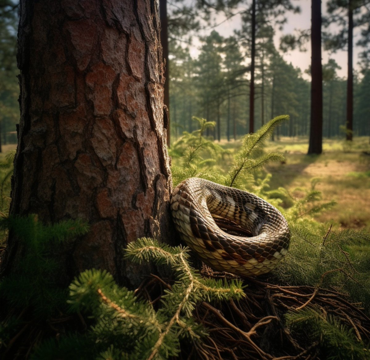 The ophiological equivalent of too many fingers in AI art?