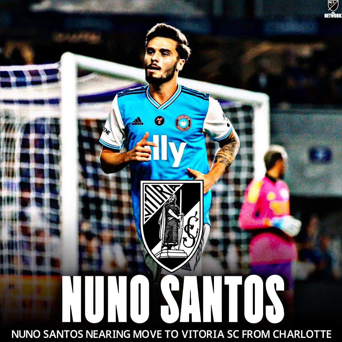MLS NETWORK on Twitter "Charlotte FC’s Nuno Santos is nearing a move