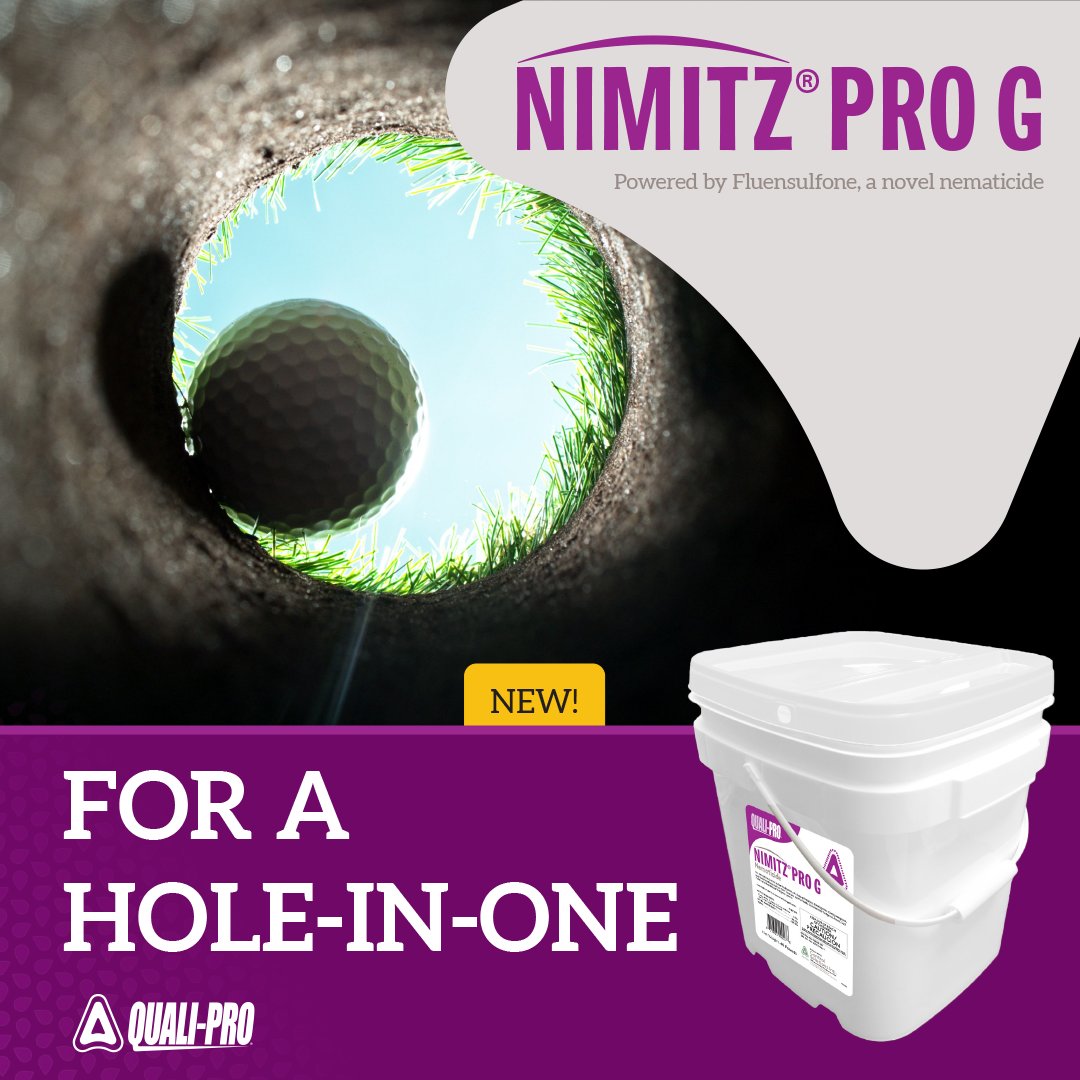 Quali_Pro's tweet photo. NIMITZ PRO G, powered by fluensulfone, is back and better than ever for tackling nematodes. This product is sure to help you get the job done effectively. #KnotTodayNematodes #NimitzProG #Nematodes
Learn more below https://t.co/yBHCCIVCi1 https://t.co/KFtQbkneaX