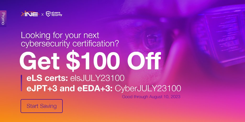 eLearnSecurity on Twitter "We were just a bit too excited to get the