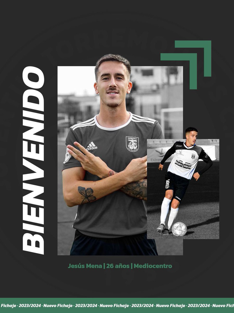 JesusMena_10's tweet photo. Feliz de unirme a este gran proyecto. A disfrutar !!! 🤹🏻‍♂️💪🏼💚 @JTorremolinosCF https://t.co/NTGpFJ05jC