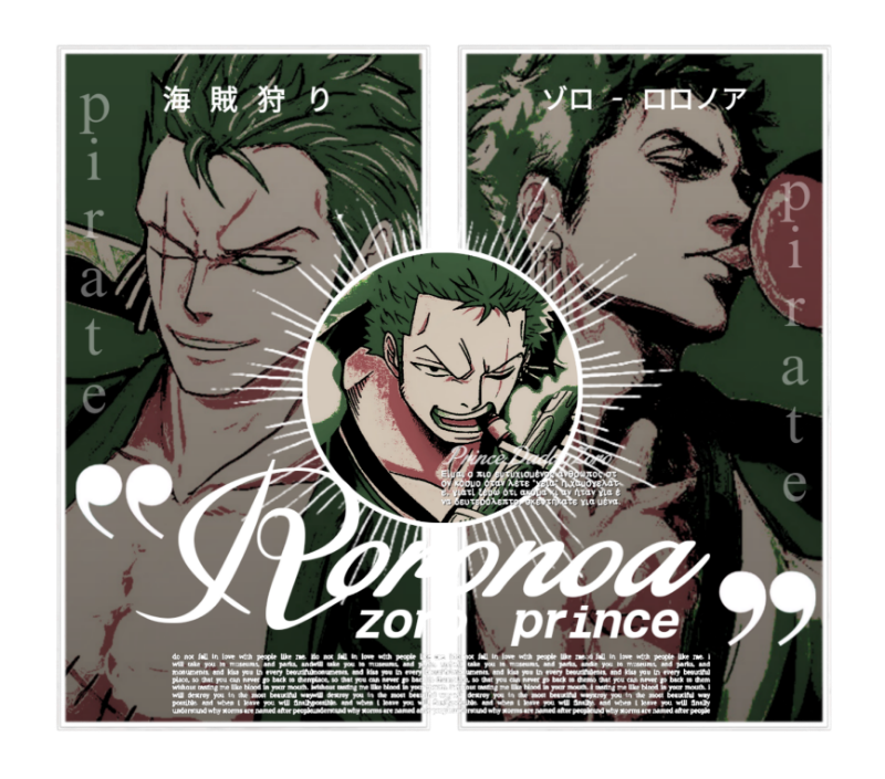 ᅠ

ᅠ
                 ❛      𝒁𝑶𝑹𝑶    𝑹𝑶𝑹𝑶𝑵𝑶𝑨     ❜
          〔 𝙋𝙄𝙍𝘼𝙏𝙀 𝙃𝙐𝙉𝙏𝙀𝙍 〕海賊の男
             ꤮꤮꤮꤮꤮꤮꤮꤮꤮꤮  ❨ 💚 ❩  ꤮꤮꤮꤮꤮꤮꤮꤮꤮
             ╰  １.１１１.０００.０００  ╯
                          𝑆𝑊𝑂𝑅𝐷 — 𝑀𝐴𝑁

ᅠ
ᅠ