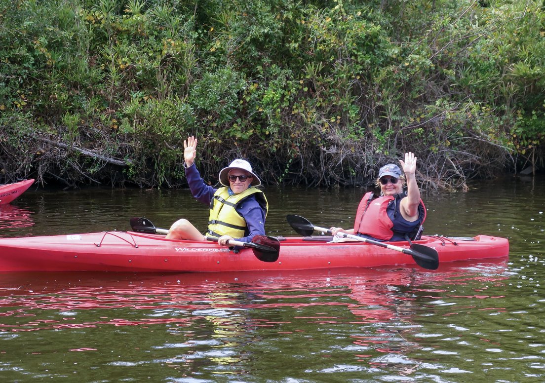 marnicpatterson's tweet photo. Looking for a way to have fun and get some good exercise on this #WellnessWednesday? Try #kayaking in a #maritimeforestlike our group did in the  #outerbanks.

#outerbanksnc #obx #obcnc #maritimeforestry #obxnow #travelwritersuniversity #ifwtwa1 @ifwtwa1 https://t.co/p6iqs7gPGW