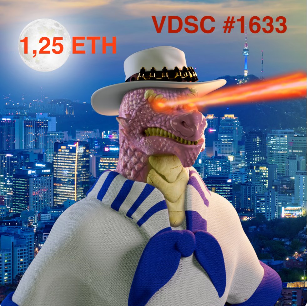 mc69sky's tweet photo. @VDSC_Official Who will snag &amp; #VOLT the #VDSC "Laser Eye" NFT #1633 🚀🚀🚀 for just 1.25 ETH today ...?

Who's gonna sweep the floor??? 🔥🔥🔥 https://t.co/i5fDRuXpo0