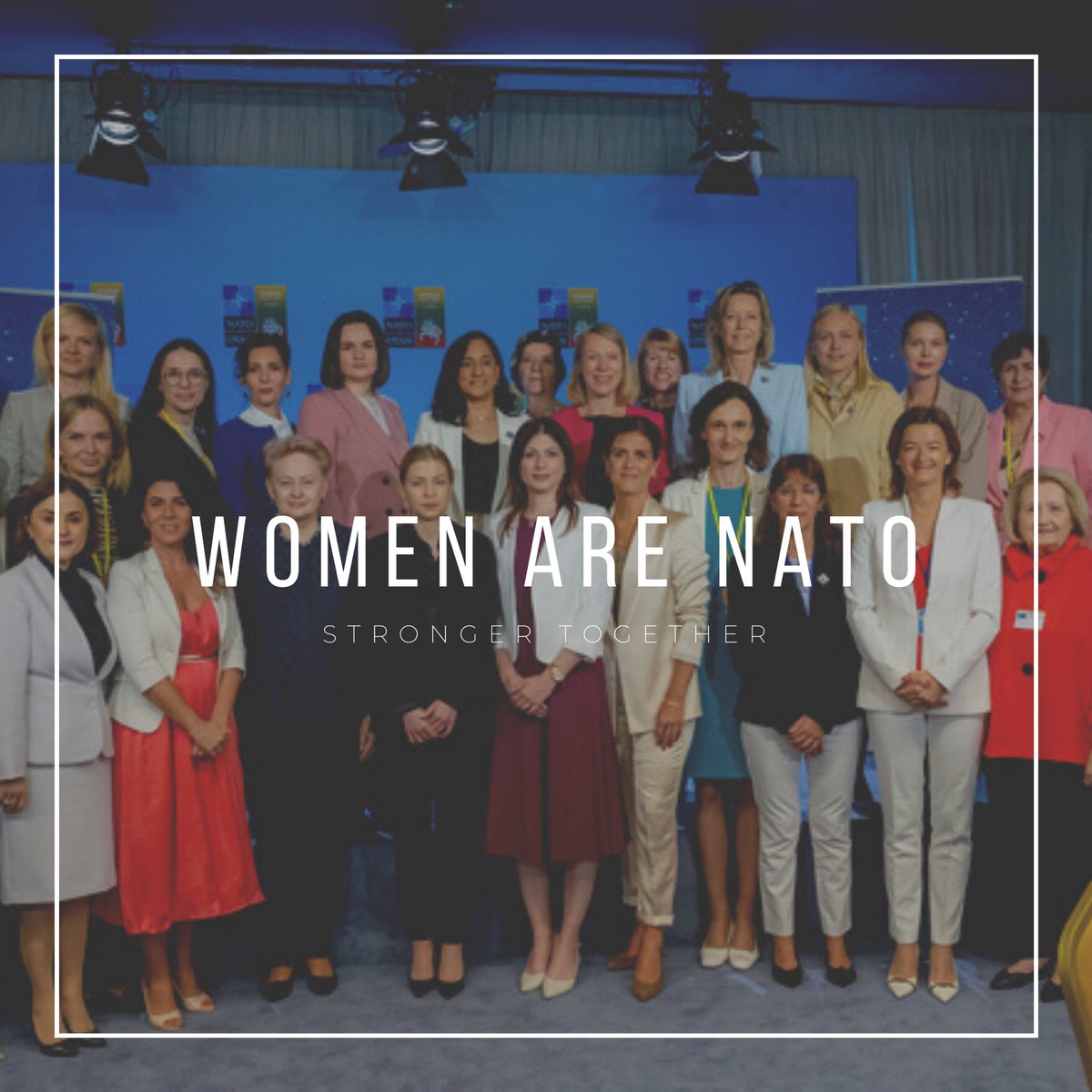 AtlForum's tweet photo. 👩🏼‍💼#WomenAreNATO | In the margins of #NATOSummit in Vilnius, #Allies met with civil society representatives discussing how women in leadership roles can inspire change and support women in all phases of the conflict in #Ukraine 👉🏻 https://t.co/k2j5qnMg0V

#StrongerTogether https://t.co/CqAVApub4L