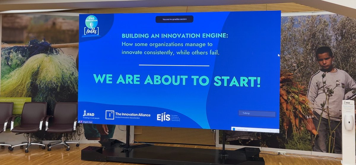 ThinkWithChris's tweet photo. A week to remember: delivering a Live-Stream Innovation Keynote at The United Nations in Rome 🇮🇹🏛️

Feeling grateful for the true honor and pleasure to feature  at @IFAD 

Special thanks to @GladysHmorales, @AndreaGeremicca and the fantastic organizing committee

#innovation https://t.co/8ehzDP8eDr