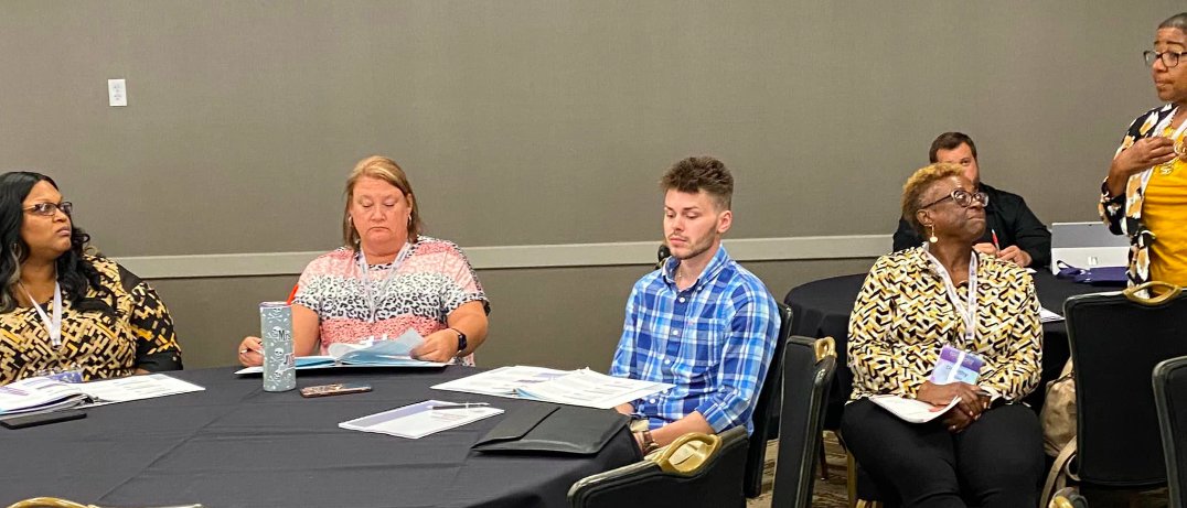 JAGkentucky's tweet photo. JAGKY specialists are working on the work at National Training Seminar in Louisville.  #ntslouisville2023 #schoolyear2023 #teamjagky https://t.co/Zo4uozvuAe