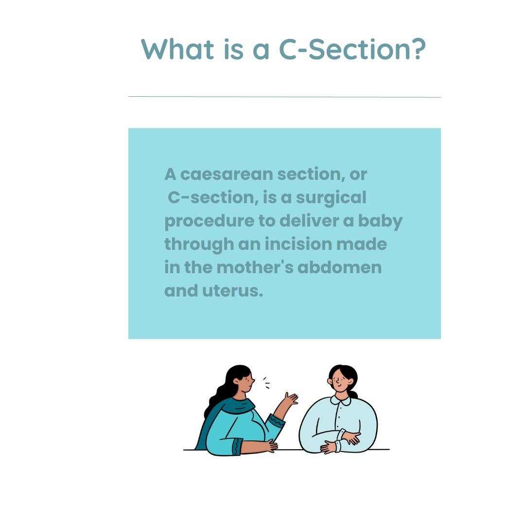 elly_charity's tweet photo. ๐ What is a C-Section? ๐
A caesarean section, or C-section, is a surgical procedure to deliver a baby through an incision made in the mother's abdomen and uterus.
#MaternalHealth #CSection #Caesarean #CSectionExplained #CSafe @CSafeTrial #Research #EllyCharity #weareElly https://t.co/G0Ta7URu8X