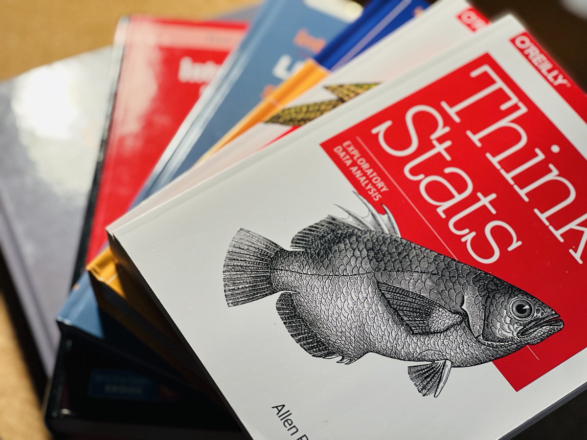 ChatGPT influencers keep saying DATA SCIENCE IS OVER!

That's wrong.

Now that anybody can use machines to WRITE code, people who deeply UNDERSTAND what the code is doing are more VALUABLE than ever.

Here are my favorite books for data science beginners: