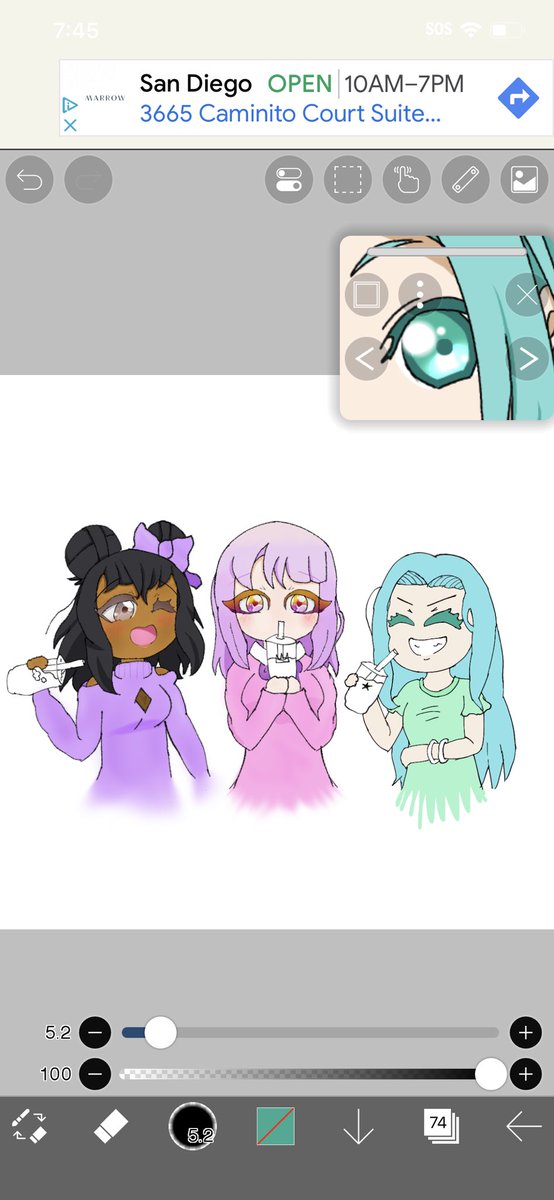 OnlyAP0TAT0's tweet photo. WIP ~ (You know, I forgot how much I prefer irl drawing instead of digital art until now 😭) https://t.co/3Ibq7IHTnJ