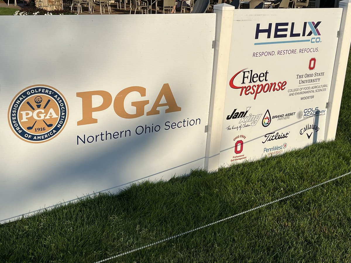 Ohio State University Professional Golf Management (@ohiostatepgm) on Twitter photo Our next stop on the recruiting trail took us to <a href="/GolfPineHills/">Pine Hills Golf Club</a> for a Junior Tour Series tournament for the <a href="/NOhioPGA/">Northern Ohio PGA</a>. There were a lot of great players and we were impressed by how courteous each of them were which embodies the game of #golf. A special thanks to the NOPGA! Our next stop on the recruiting trail took us to <a href="/GolfPineHills/">Pine Hills Golf Club</a> for a Junior Tour Series tournament for the <a href="/NOhioPGA/">Northern Ohio PGA</a>. There were a lot of great players and we were impressed by how courteous each of them were which embodies the game of #golf. A special thanks to the NOPGA!
