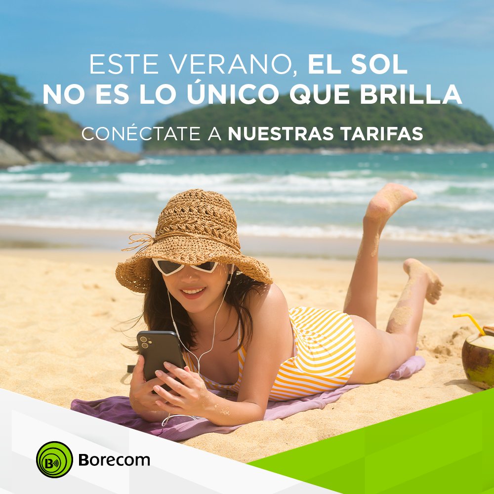 🌞📶 Este verano, el sol no es lo único que brilla.

Nuestras tarifas de verano están diseñadas para ofrecerte una conexión de alta velocidad y una experiencia de internet sin límites. 

¡Disfruta del verano y vive cada instante conectado con nuestras tarifas diseñadas para ti!