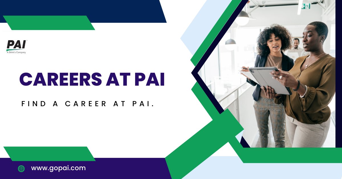 PAI_ATM's tweet photo. Find a #career at PAI.
Working at PAI includes having meaningful work, a talented group of peers to partner with and learn from, and a culture that supports development, growth and a bit of fun!

Start a career today: https://t.co/qeSxJNF56H

#PAI #ATMs #work #opportunity #growth https://t.co/1KVPLpYww7