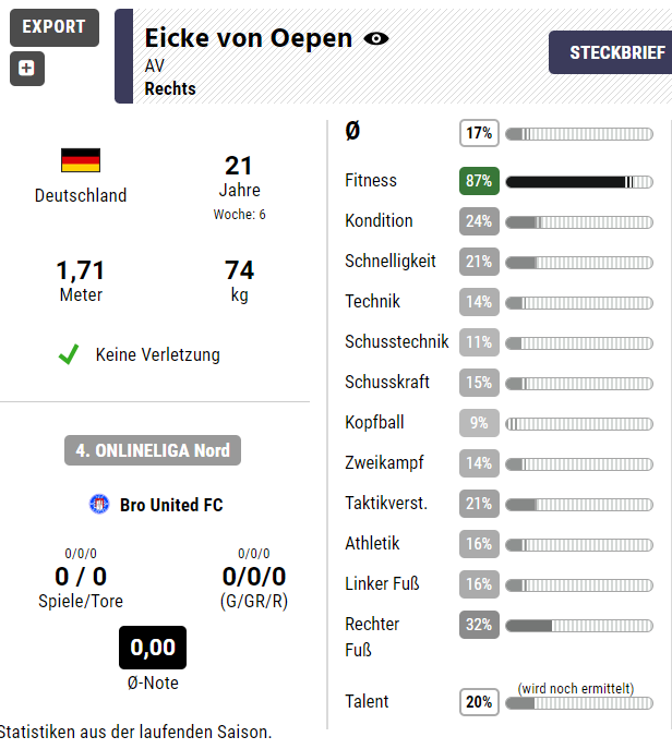 ballfert's tweet photo. Transfernews:
Eicke von Oepen ist Neuzugang Nummer 5 in diesem Transferfenster!

Der junge Außenverteidiger unterschreibt bei uns einen Vertrag über drei Saisons https://t.co/mRpamQD9mf