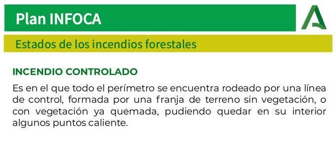 Plan_INFOCA's tweet photo. 🔴 El #IFMedinaSidonia queda controlado a las 16:45 horas. https://t.co/j7N4nFlLtz