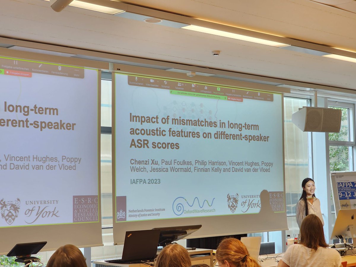 My first presentation <a href="/iafpa2023/">IAFPA 2023</a> at IAFPA, aka Incredibly Awesome Family of Phonetics and Acoustics. Love this community💚