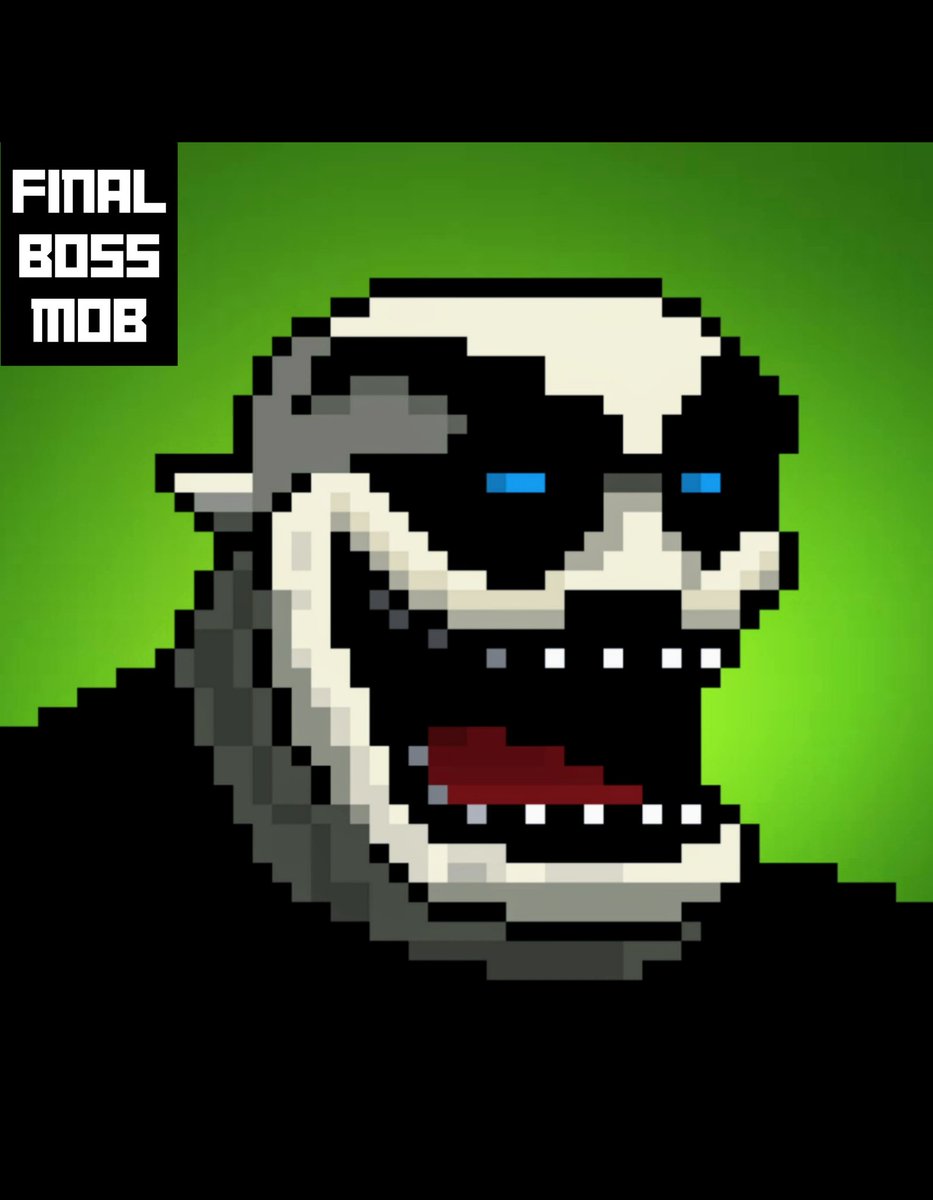 mankddd2's tweet photo. •Final Boss Mob merch now available•

•• Link here 👇 ••
https://t.co/tDcPn5QAFx

#pixelart #pixel #pixelartist
#pixels #16bit #8bit #l6bitart #8bitart
#finalboss #finalbossmob #monsterart https://t.co/dJchh9i0QJ