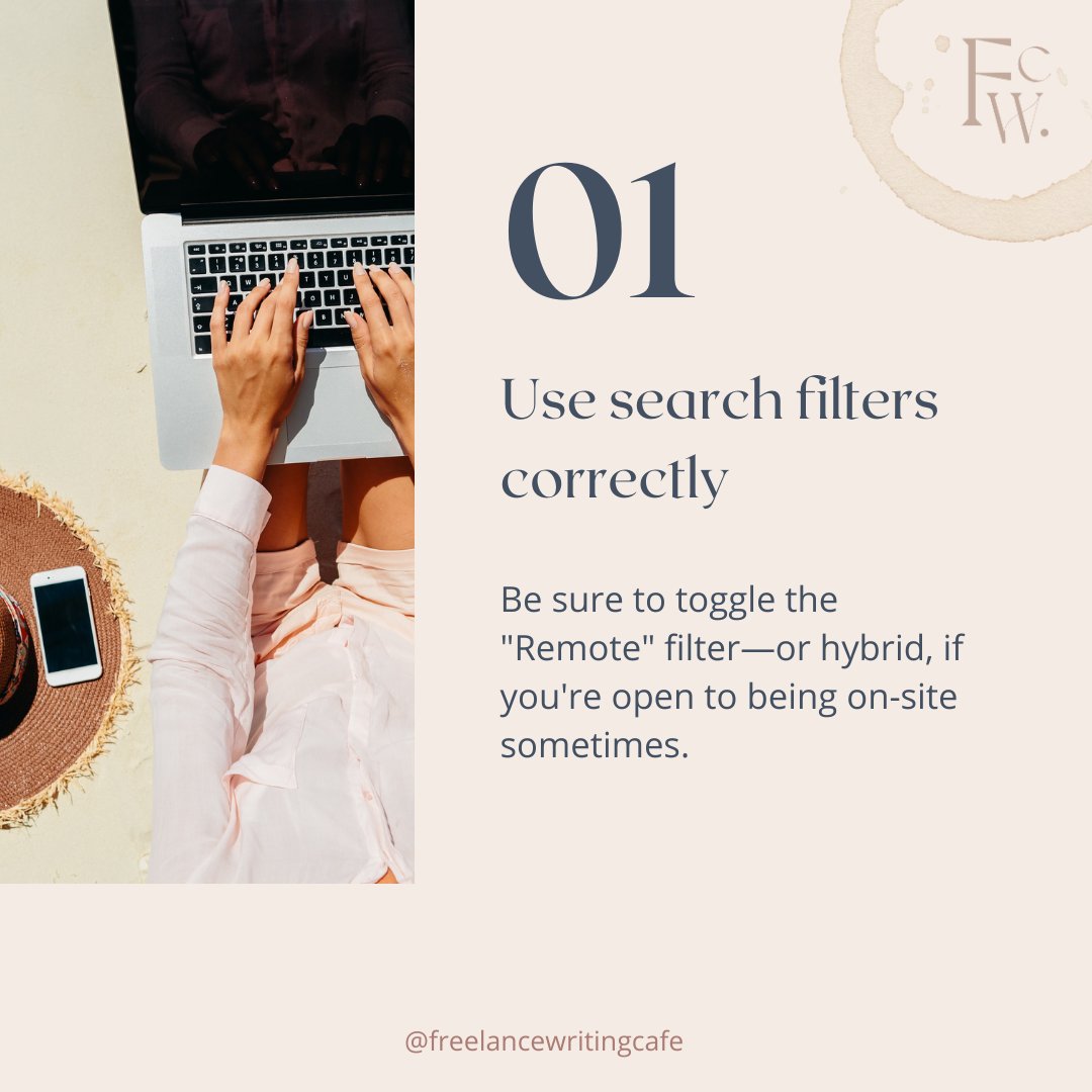 FreeWritingCafe's tweet photo. Do you know how to use Linkedin to find remote writing jobs on demand?

#freelancewritingtips #freelancewriters #linkedintips #remotejobs https://t.co/SpnAFlAPAq