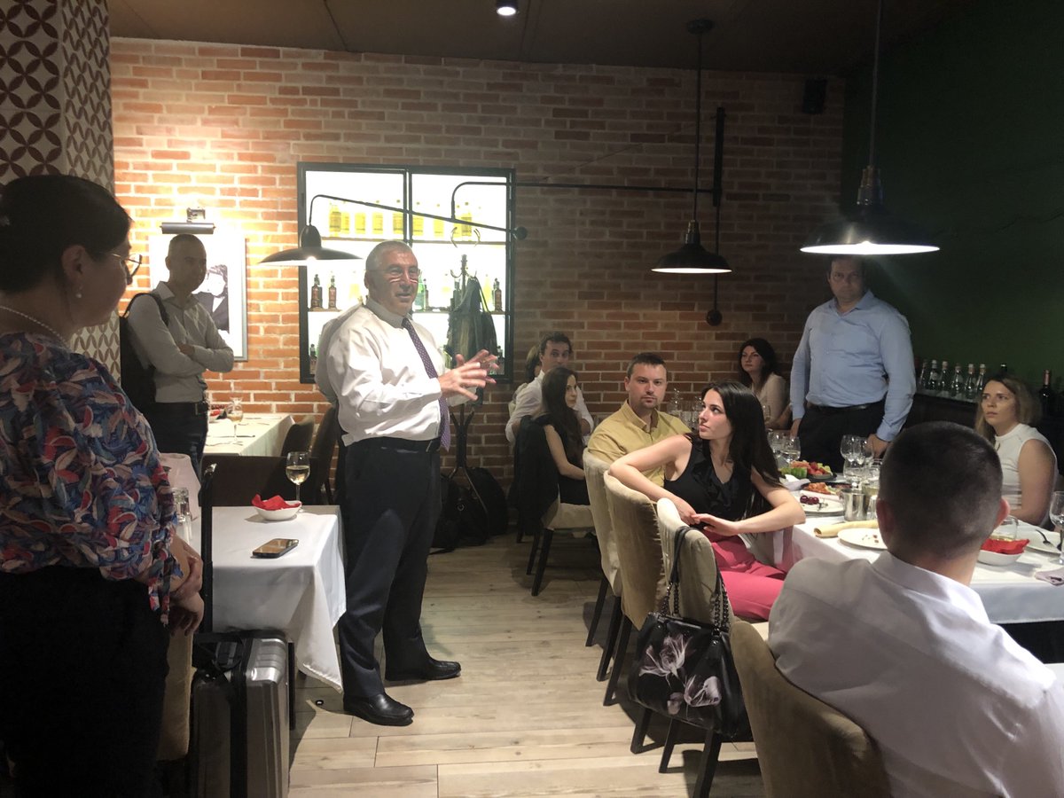 BakerTillyBG's tweet photo. Following the successful merger of Baker Tilly &amp; the outgoing member firm of BDO in #Bulgaria, we've had an incredible induction week to kick off this new journey together. To celebrate this great milestone we enjoyed an amazing dinner and a fun get-together for the whole team! https://t.co/7Xz1QjisNb