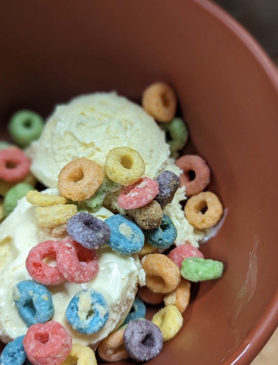 It’s not a party without our house-made Coriander Ice Cream.🍨
