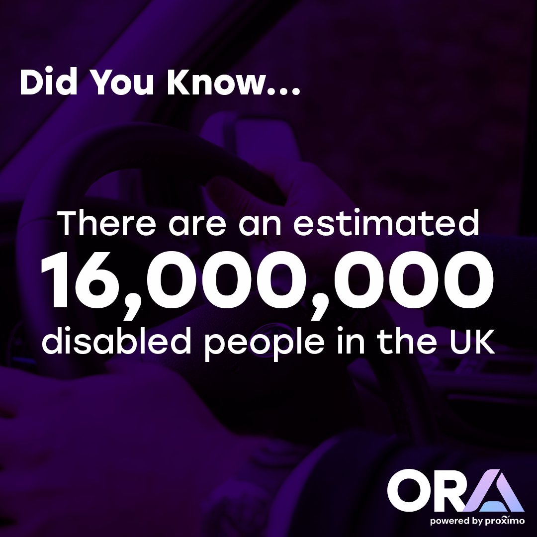openroadaccess's tweet photo. In the UK, there are an estimated 16,000,000 disabled people. That's over 20% of the population! 
#DisabilityCommunity #OpenRoadAccess #DisabilityRepresentation #InclusiveDesign #Accessibility #DidYouKnow #Statistics #Infographics https://t.co/680e2lSDLG