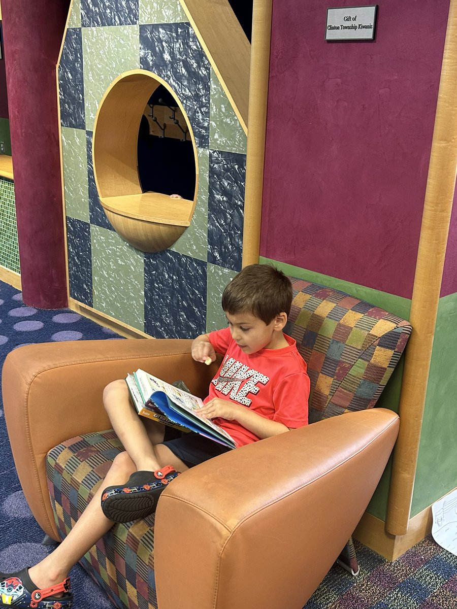 Thankful for the love of reading and confidence we received from our amazing teachers at MBE. It makes library trips the highlight of our week! <a href="/BergsEyeView/">Seth Berg</a> <a href="/MrsAndrzejak/">Kristina Andrzejak</a>