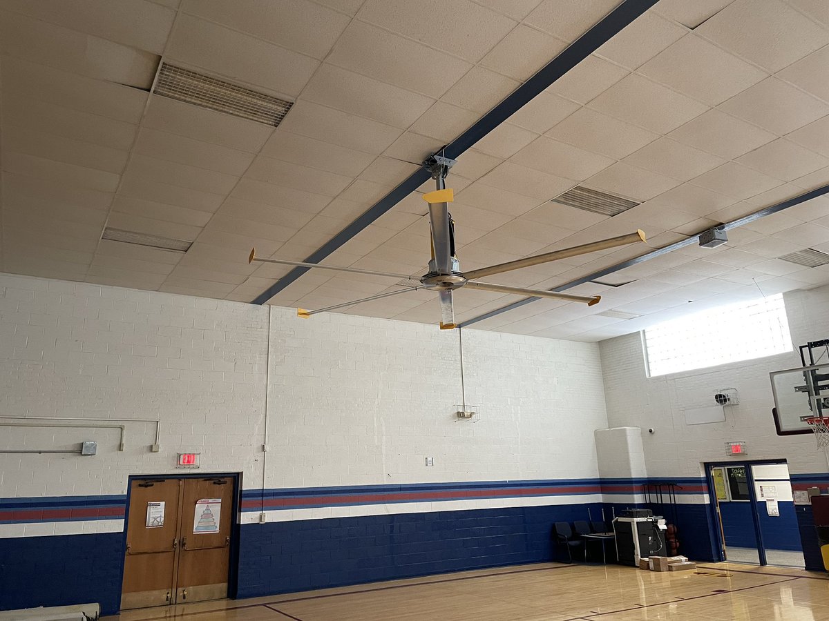 AvonLake_Ops's tweet photo. Thanks to the Eastview PTA for partnering with us on this BIG addition to the gym to try to get some more air moving in there. @AvonLakeSchools @jamiefranko11 #ALexcellence #AL101 https://t.co/gA4uzal0tX