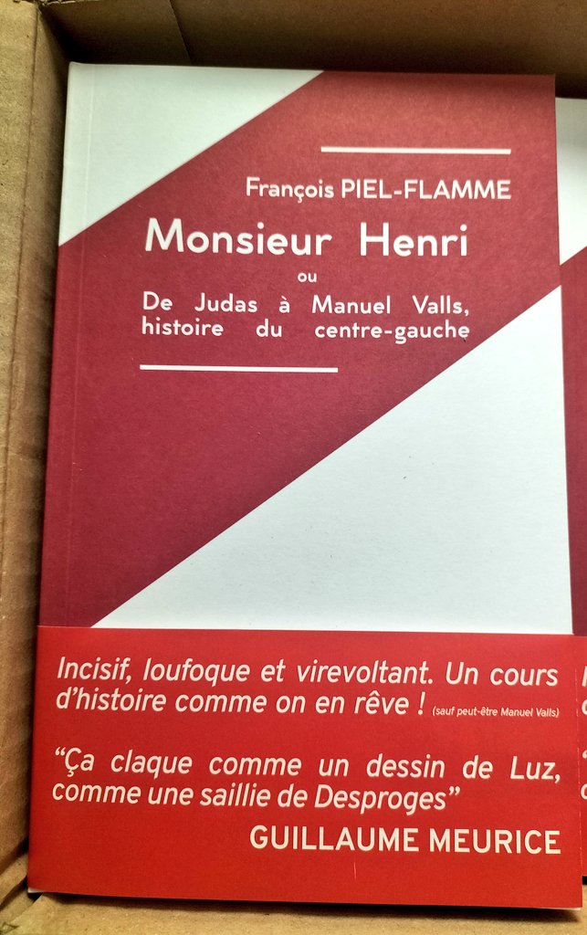 SimeonSL's tweet photo. @EmmanuelLauren2 Si vs êtes tjs à Avignon, je serai ravi de vous inviter à découvrir "Monsieur Henri", un seul-en-scene historique virevoltant inspiré d'H. Guillemin, au Grand Pavois. "De Judas à Manuel Valls, histoire du centre gauche" est édité pr l'occasion, préfacé par G. Meurice ! MP ouvert https://t.co/iEyF0NQ9Lc