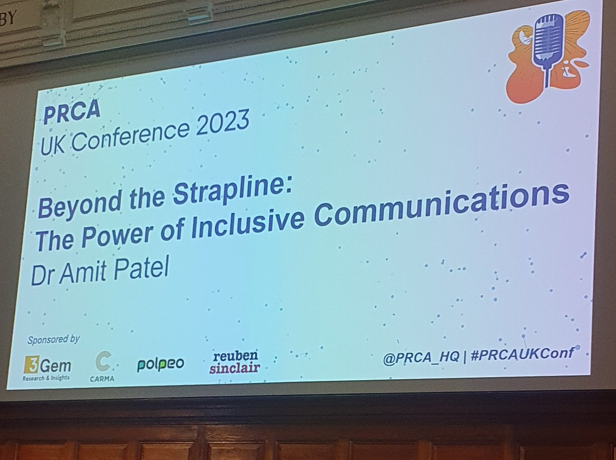 girlcasting's tweet photo. Captivating and thought provoking speech this morning at @PRCA_HQ #PRCAUKConf by Dr Amit Patel @BlindDad_Uk accompanied by his guide dog Kika (also the stars of @CBeebiesHQ #DogSquad !) https://t.co/KoVlWh5rej